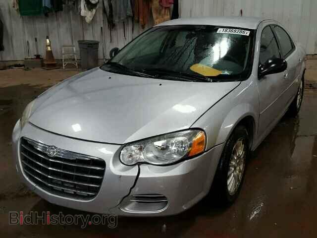 2004 CHRYSLER SEBRING - VIN: 1C3EL46X94N368411 - Фото 2