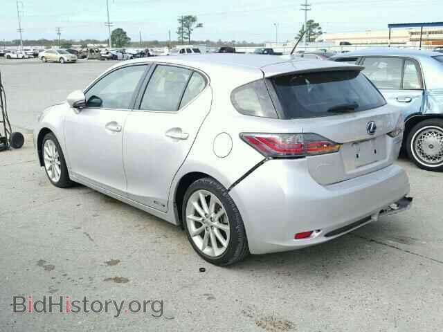 2012 LEXUS CT 200 - VIN: JTHKD5BH6C2107722 - Фото 3