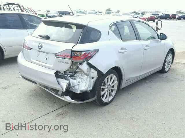 2012 LEXUS CT 200 - VIN: JTHKD5BH6C2107722 - Фото 4