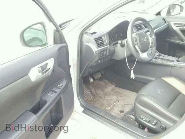 2012 LEXUS CT 200 - VIN: JTHKD5BH6C2107722 - Фото 10