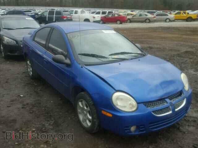 Фотография 1B3ES56C05D239953 - DODGE NEON 2005