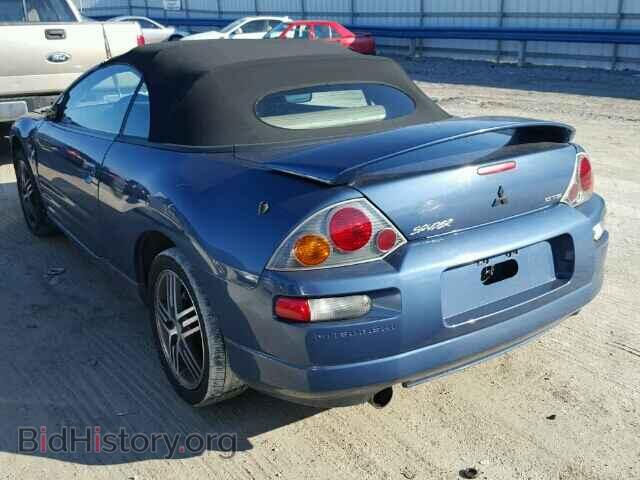 2003 MITSUBISHI ECLIPSE - VIN: 4A3AE75H63E012087 - Photo 3