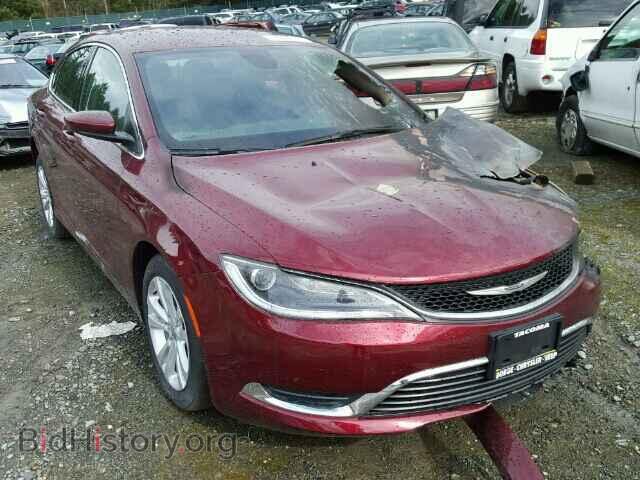 Фотография 1C3CCCAB5GN168238 - CHRYSLER 200 2016