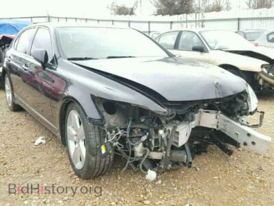2008 Lexus LS460 LS 460l, черный — VIN JTHGL46F185023468, Copart