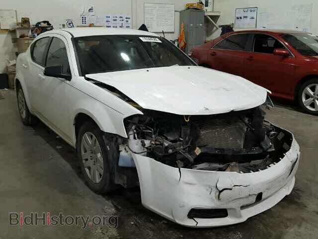 Фотография 1C3CDZAG8EN153953 - DODGE AVENGER 2014