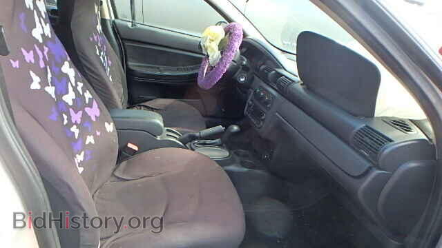 2005 CHRYSLER SEBRING - VIN: 1C3EL46X55N543559 - Фото 5