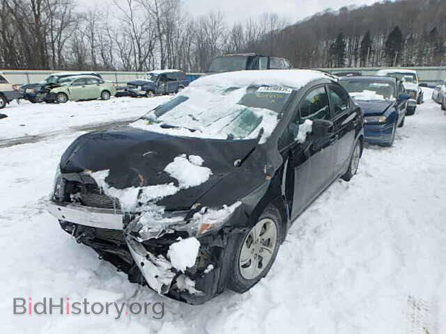 2013 HONDA CIVIC - VIN: 2HGFB2F57DH546283 - Фото 2