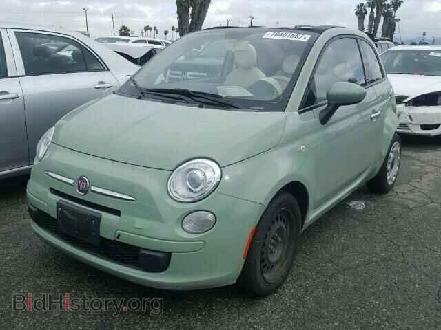 2012 FIAT 500 - VIN: 3C3CFFDRXCT237873 - Фото 2