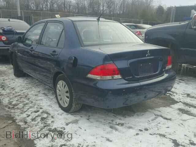 2006 MITSUBISHI LANCER - VIN: JA3AJ26E86U020206 - Фото 3