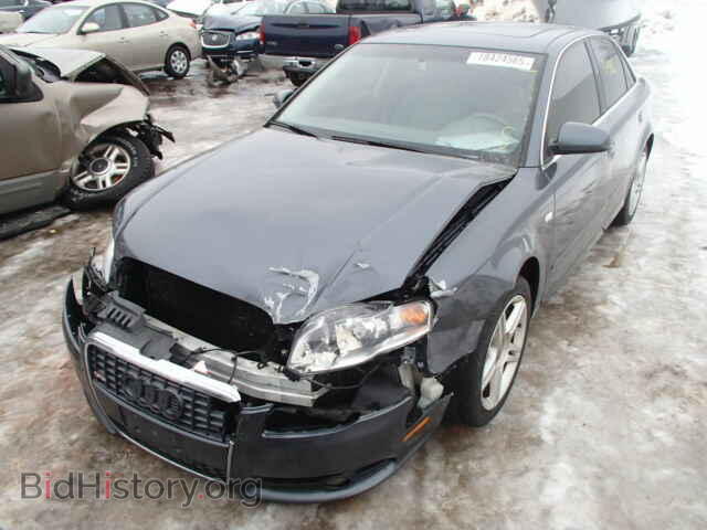 2008 AUDI A4 - VIN: WAUDF78E78A068260 - Фото 2