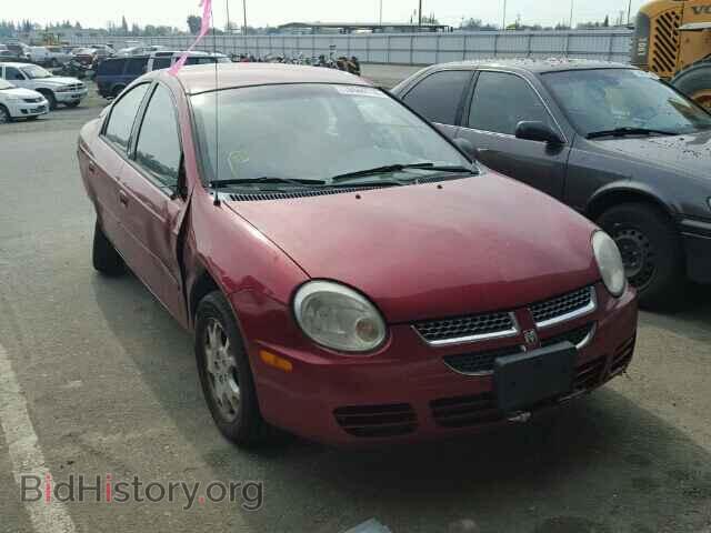 Фотография 1B3ES56C25D288149 - DODGE NEON 2005