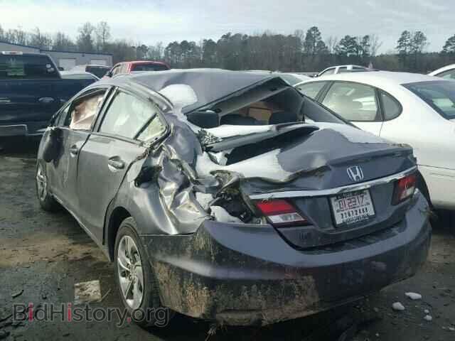 2014 HONDA CIVIC - VIN: 19XFB2F58EE086160 - Фото 3