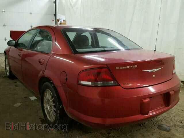 2004 CHRYSLER SEBRING - VIN: 1C3EL46X04N202116 - Фото 3