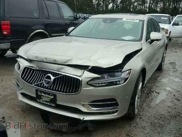 2017 VOLVO S90 - VIN: YV1A22ML8H1001671 - Фото 2