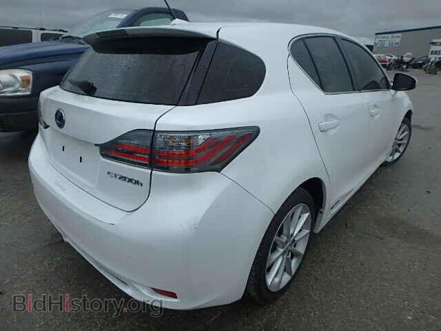 2011 LEXUS CT 200 - VIN: JTHKD5BH8B2042001 - Фото 4