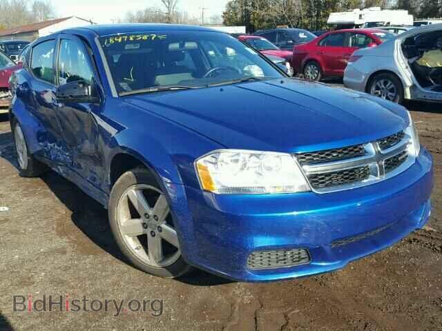 Фотография 1C3CDZCB3CN148304 - DODGE AVENGER 2012