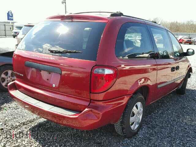 2005 DODGE CARAVAN - VIN: 1D4GP24R55B231666 - Фото 4