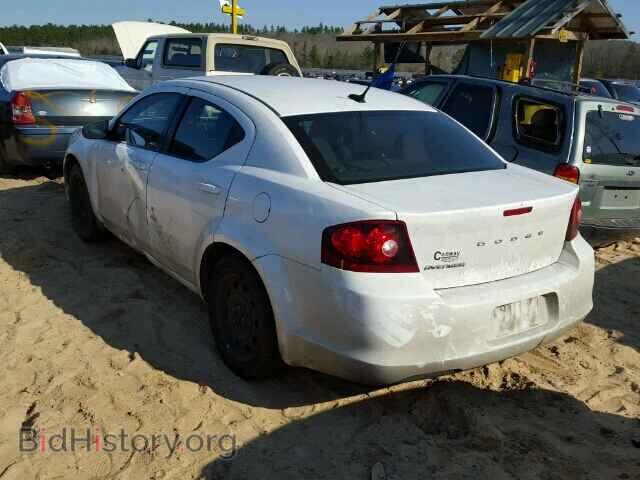 2014 DODGE AVENGER - VIN: 1C3CDZAB5EN130179 - Фото 3