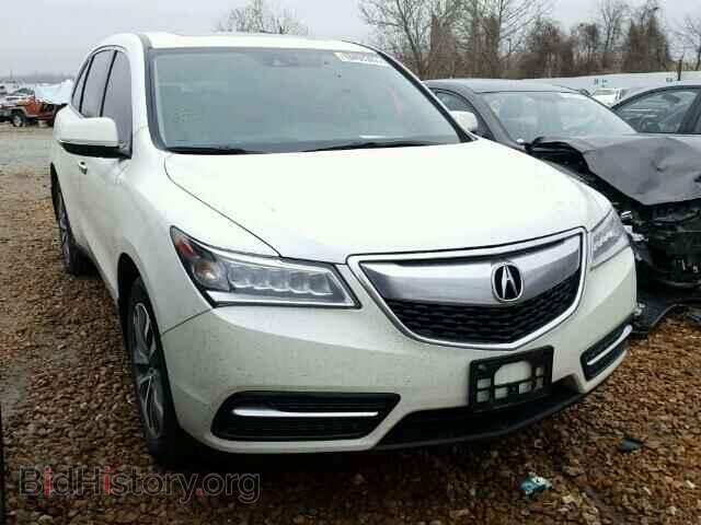 Photo 5FRYD4H44FB001196 - ACURA MDX 2015