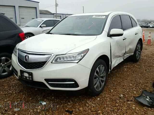 2015 Acura MDX (VIN 5FRYD4H44FB001196) — фото 2 из 10