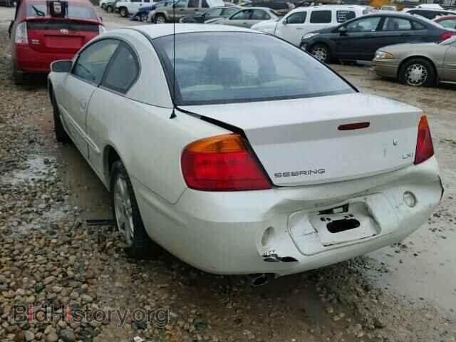 2001 CHRYSLER SEBRING - VIN: 4C3AG52H51E089779 - Photo 3