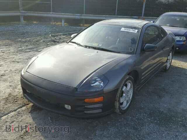 2002 MITSUBISHI ECLIPSE - VIN: 4A3AC54H92E020436 - Фото 2