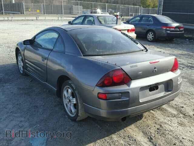 2002 MITSUBISHI ECLIPSE - VIN: 4A3AC54H92E020436 - Фото 3