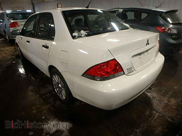 2006 MITSUBISHI LANCER - VIN: JA3AJ26E46U057009 - Фото 3