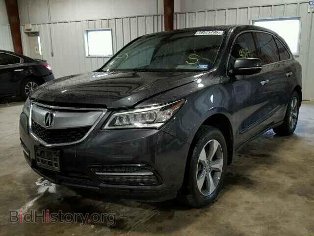 2014 ACURA MDX - VIN: 5FRYD3H26EB002700 - Фото 2