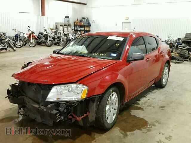 2014 DODGE AVENGER - VIN: 1C3CDZAB4EN227857 - Фото 2