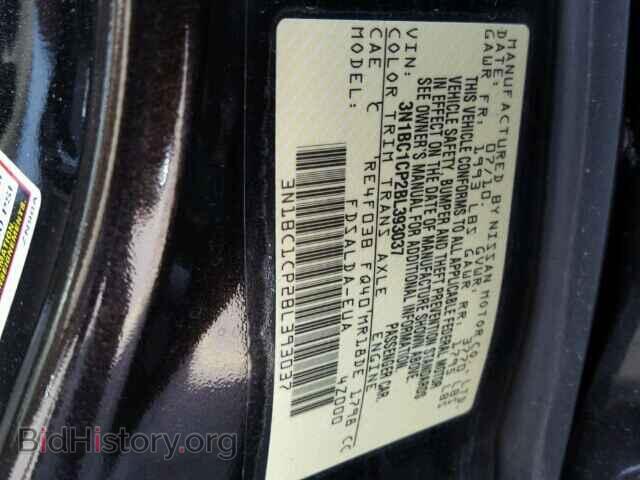 2011 NISSAN VERSA - VIN: 3N1BC1CP2BL393037 - Photo 9