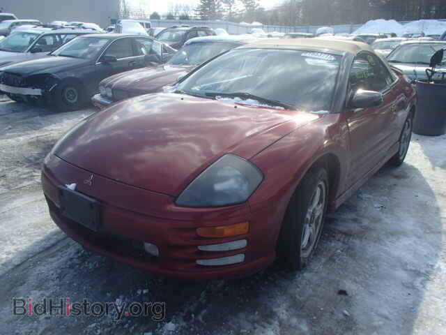 2001 MITSUBISHI ECLIPSE - VIN: 4A3AE55H51E006086 - Фото 2