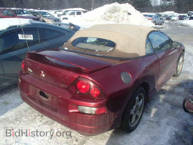 2001 MITSUBISHI ECLIPSE - VIN: 4A3AE55H51E006086 - Фото 4