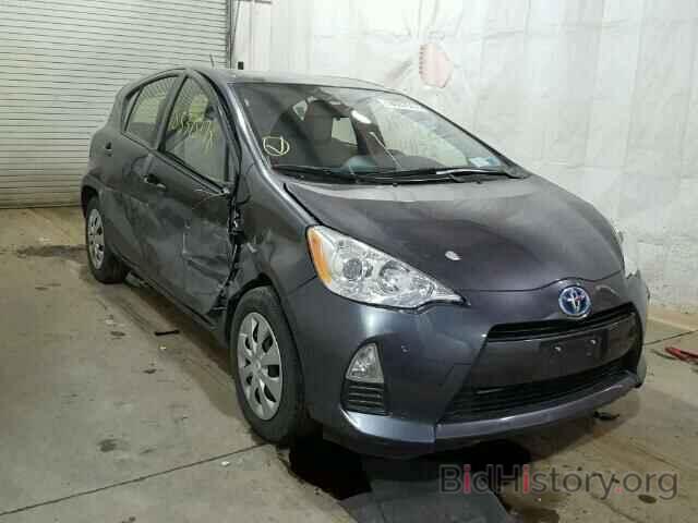 Photo JTDKDTB3XE1084108 - TOYOTA PRIUS 2014