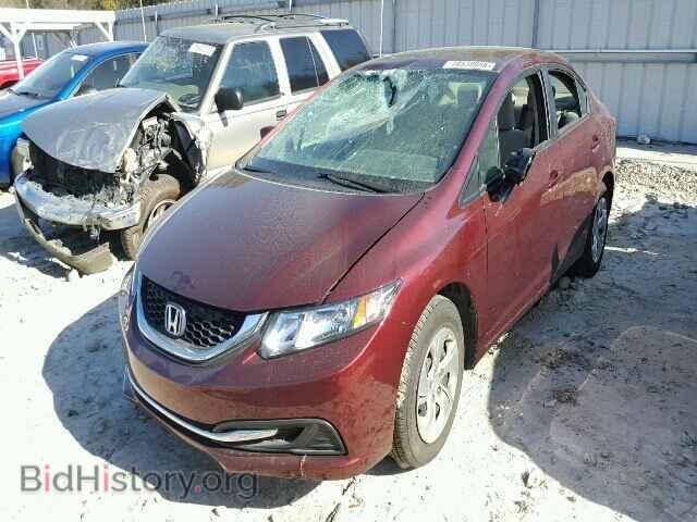 2013 HONDA CIVIC - VIN: 19XFB2F56DE038445 - Фото 2