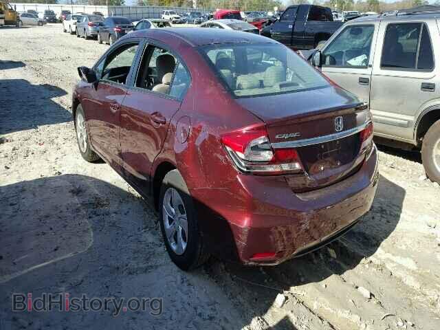 2013 HONDA CIVIC - VIN: 19XFB2F56DE038445 - Фото 3