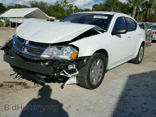 2013 DODGE AVENGER - VIN: 1C3CDZAB4DN725443 - Фото 2