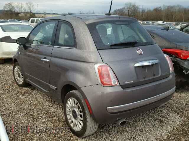 2012 FIAT 500 - VIN: 3C3CFFCR8CT384100 - Фото 3