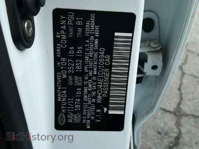 2012 HYUNDAI ACCENT - VIN: KMHCU4AE1CU106940 - Фото 9