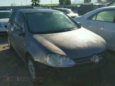 2007 Volkswagen RABBIT, gray — VIN WVWBS71K37W166404, Copart