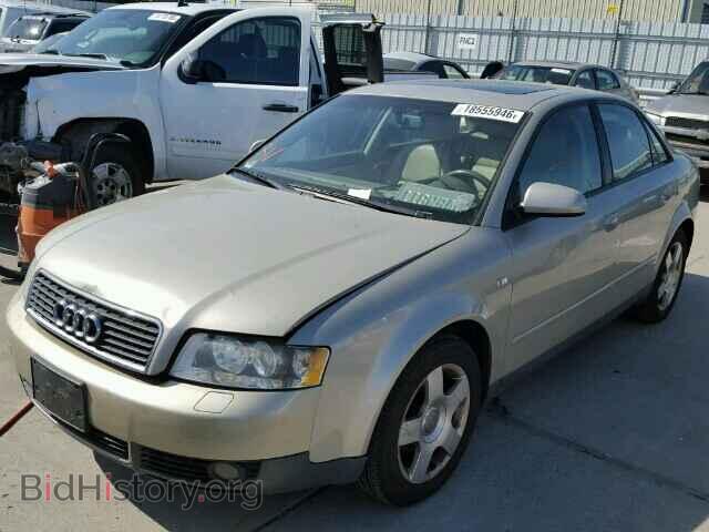 2002 AUDI A4 - VIN: WAULC68E62A123822 - Фото 2
