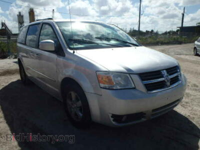 2010 Dodge CARAVAN Grand Cara, silver — VIN 2D4RN5D17AR154904, Copart