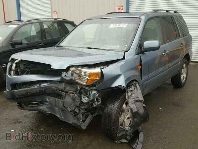 2006 HONDA PILOT - VIN: 2HKYF18436H544776 - Фото 2
