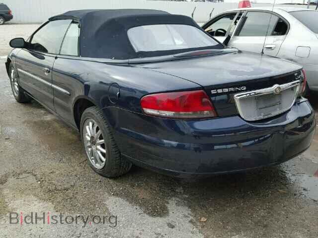 2002 CHRYSLER SEBRING - VIN: 1C3EL65R12N233659 - Фото 3