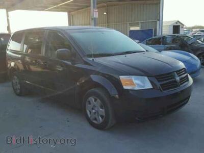 2010 Dodge CARAVAN Grand Cara, black — VIN 2D4RN4DE1AR242831, Copart