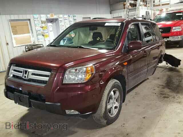 2007 HONDA PILOT - VIN: 2HKYF18437H521175 - Фото 2
