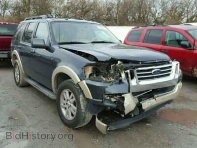 2009 Ford EXPLORER Explorer E, blue — VIN 1FMEU74E99UA19446, Copart