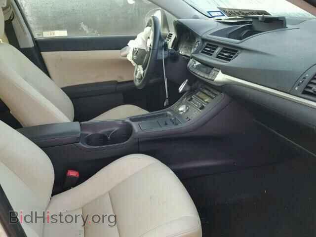 2012 LEXUS CT 200 - VIN: JTHKD5BH2C2091115 - Фото 5