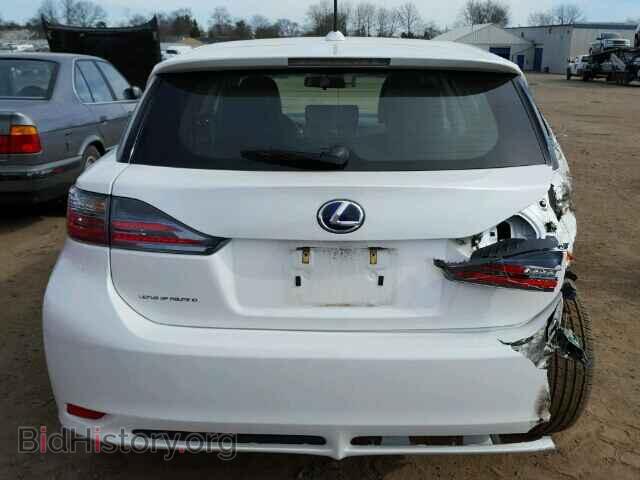 2012 LEXUS CT 200 - VIN: JTHKD5BH9C2072125 - Фото 9