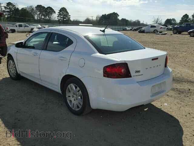2014 DODGE AVENGER - VIN: 1C3CDZAB5EN221131 - Фото 3